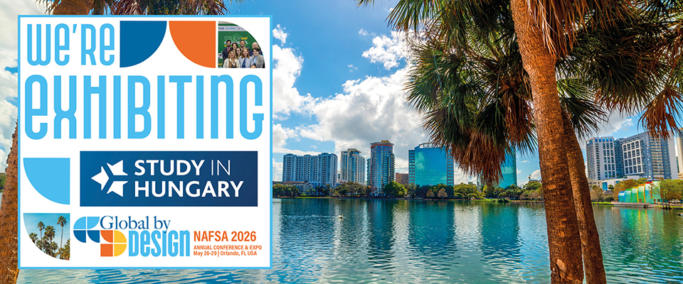 Ajánló grafika a Hungarian Delegation at the NAFSA 2026 Conference in Orlando című tartalomhoz.