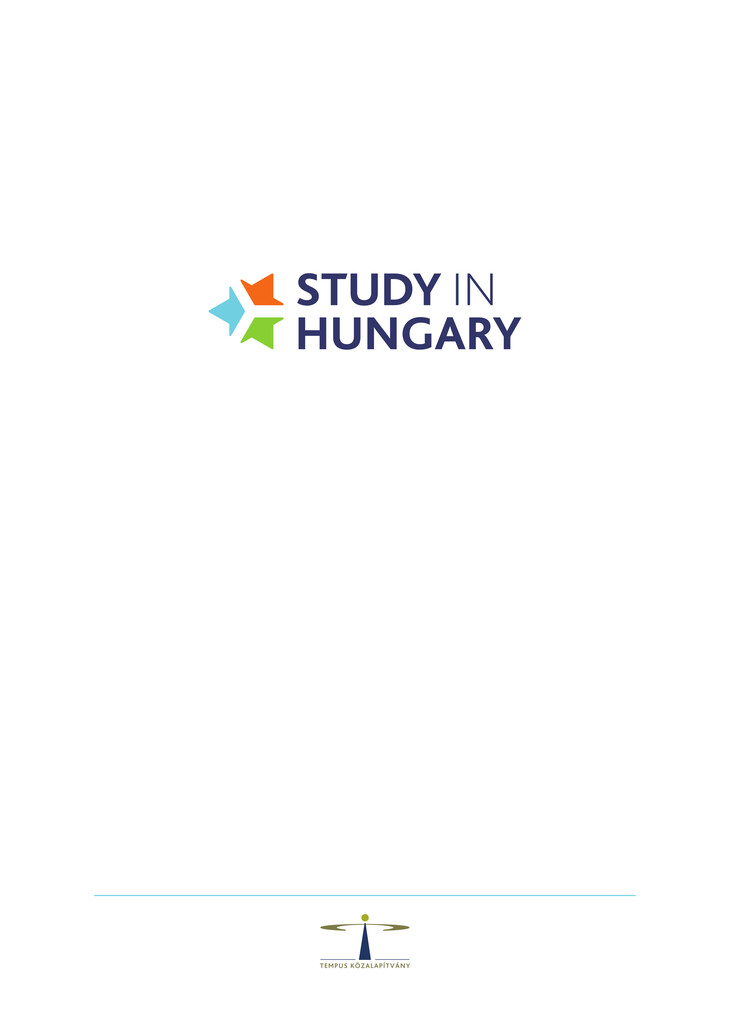 STIPENDIUM HUNGARICUM SCHOLARSHIP PROGRAMME Angol nyelvű leporelló borítókép